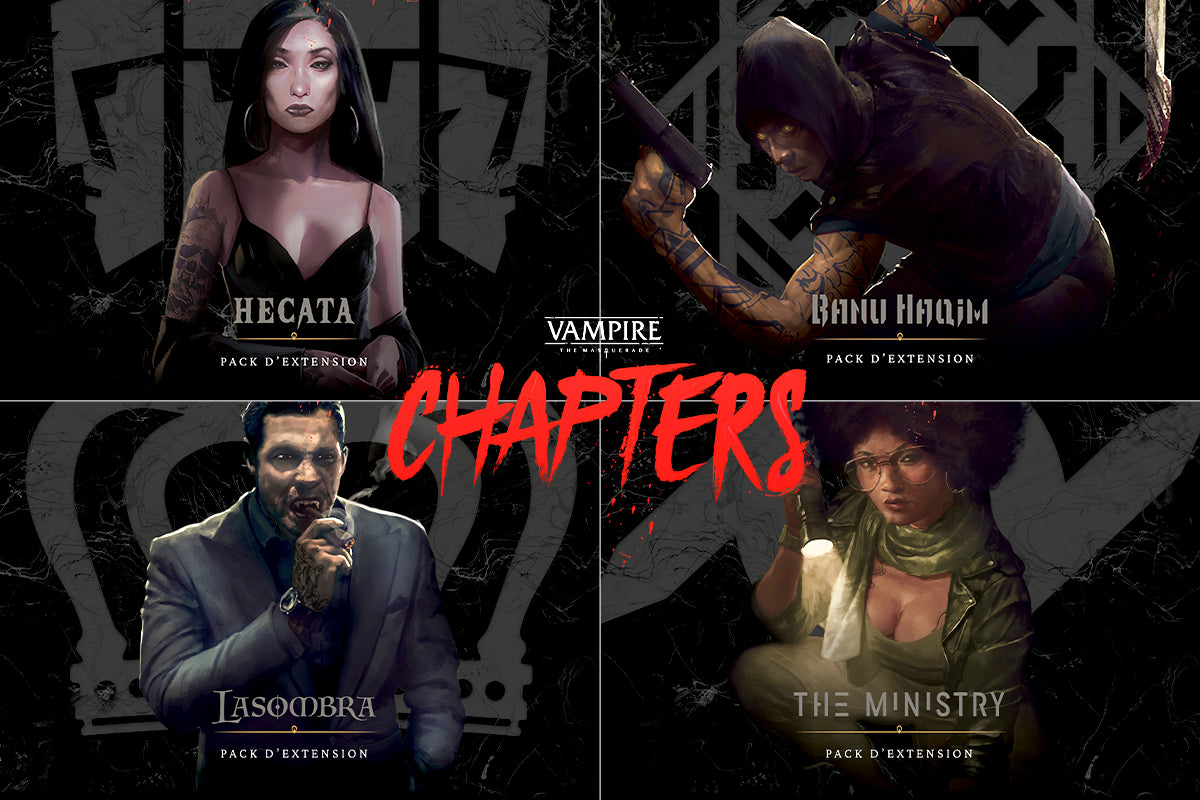 Vampire: The Masquerade Chapters - Pack extensions - Funforge